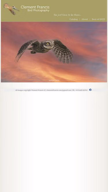 Screenshot of clement.photo