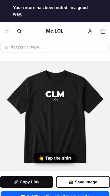 Screenshot of clm.lol