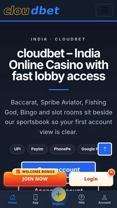 Screenshot of cloudbet.today