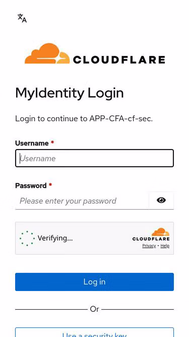 Screenshot of cloudflare.store