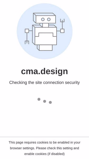 Screenshot of cma.design
