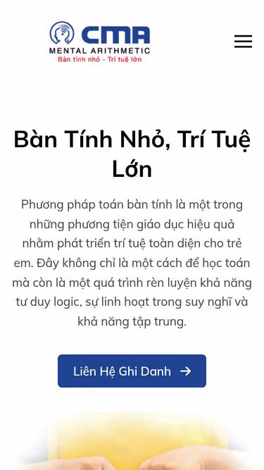 Screenshot of cma.edu.vn