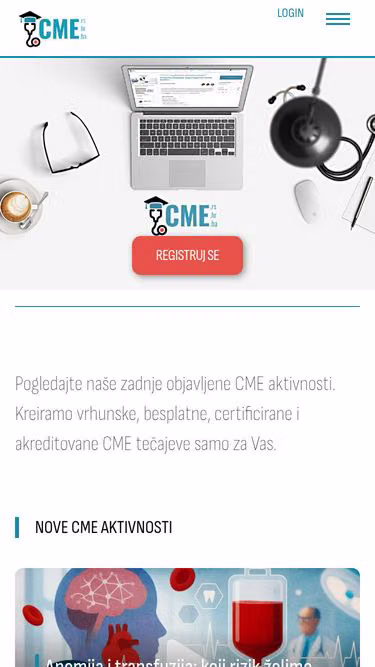 Screenshot of cme.rs