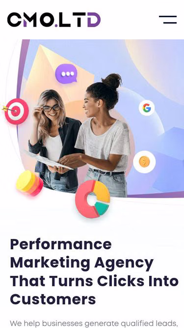 Screenshot of cmo.ltd