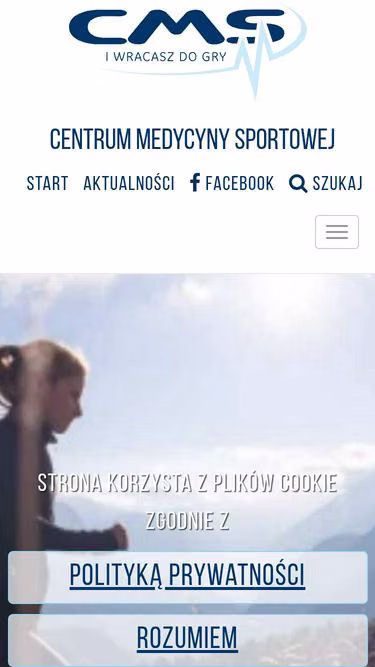 Screenshot of cms.waw.pl