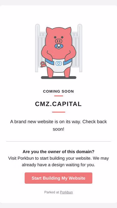 Screenshot of cmz.capital