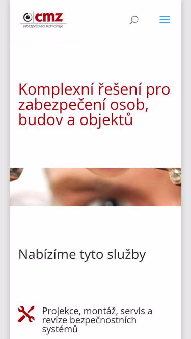 Screenshot of cmz.cz