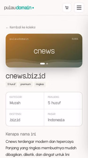 Screenshot of cnews.biz.id