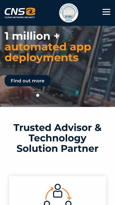 Screenshot of cns.global