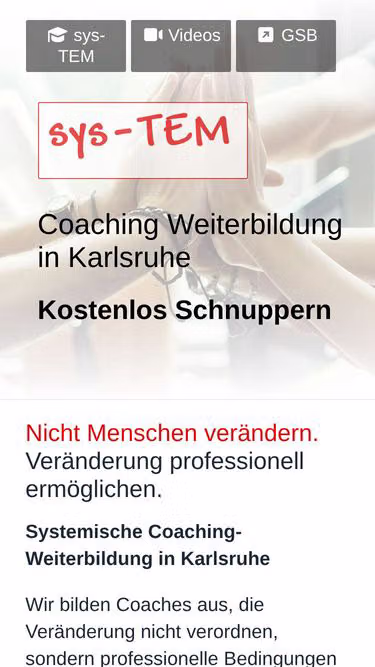 Screenshot of coaching.info