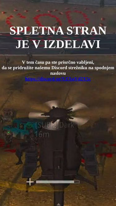 Screenshot of cod.si