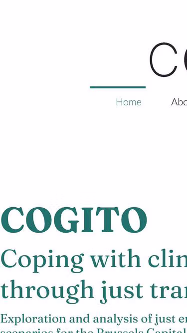 Screenshot of cogito.brussels