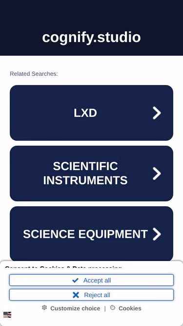 Screenshot of cognify.studio