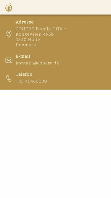 Screenshot of cohere.dk