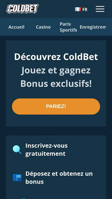 Screenshot of coldbet.club