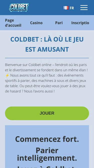Screenshot of coldbet.online