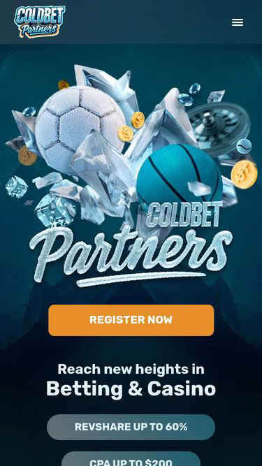 Screenshot of coldbet.partners