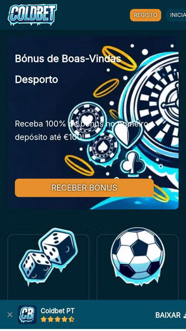 Screenshot of coldbet.pt