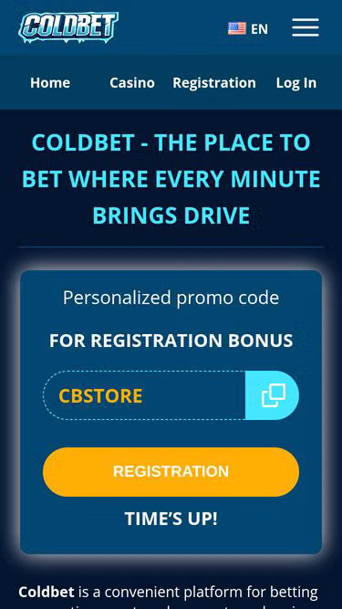 Screenshot of coldbet.store
