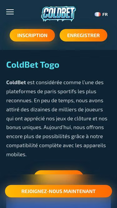 Screenshot of coldbet.tg
