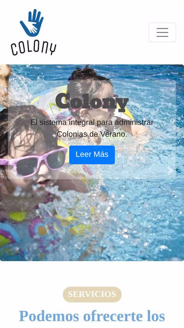 Screenshot of colony.com.ar