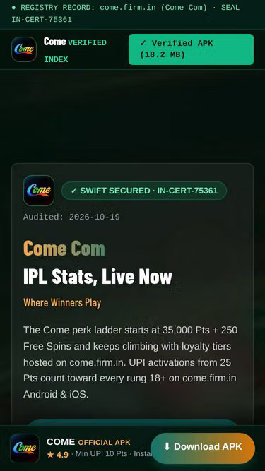 Screenshot of come.firm.in