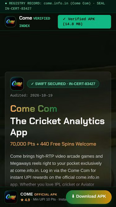 Screenshot of come.info.in