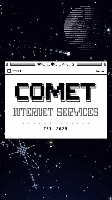 Screenshot of comet.is