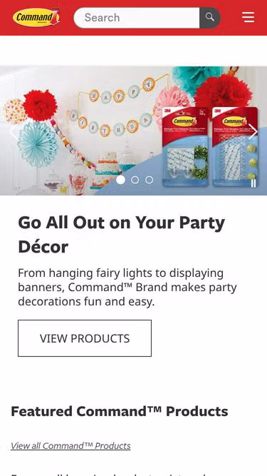 Screenshot of command.com.sg