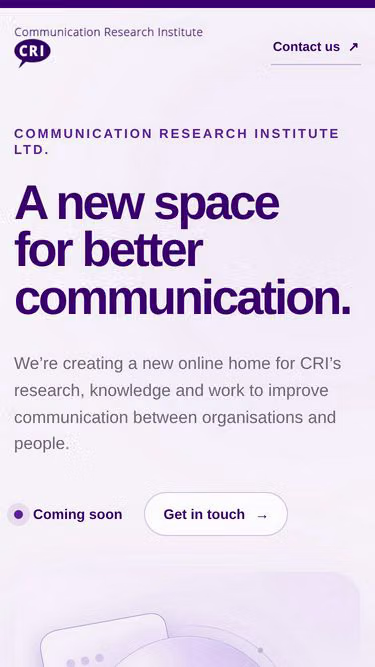 Screenshot of communication.org.au
