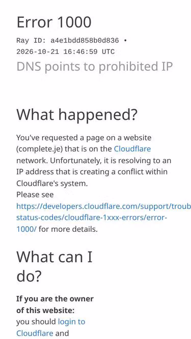 Screenshot of complete.je
