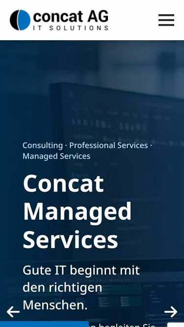 Screenshot of concat.info