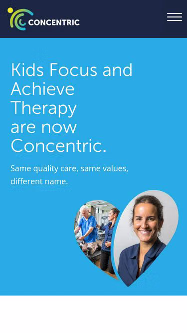 Screenshot of concentric.com.au