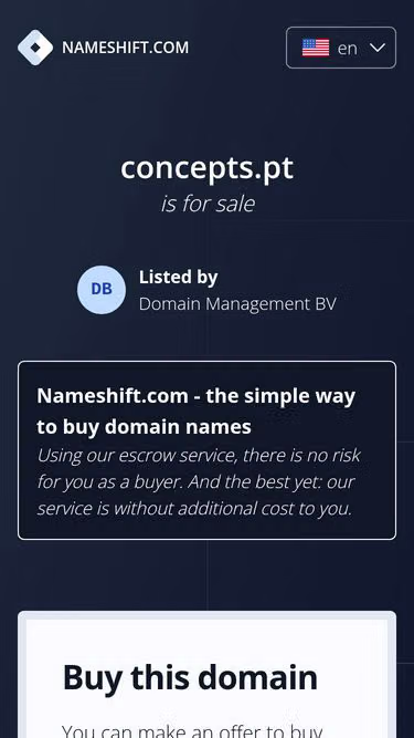 Screenshot of concepts.pt