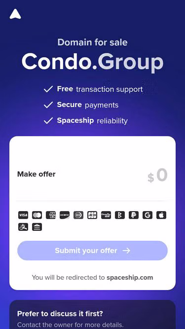 Screenshot of condo.group