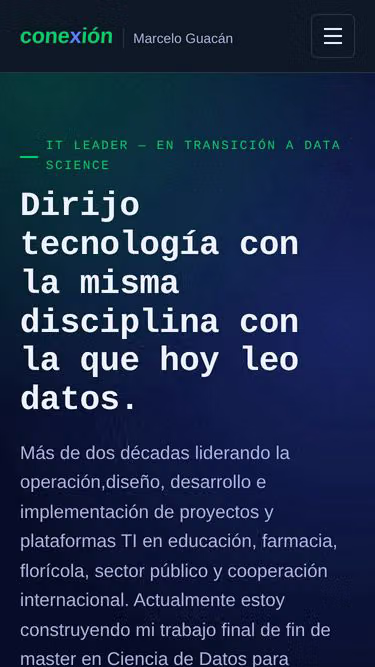 Screenshot of conexion.ec