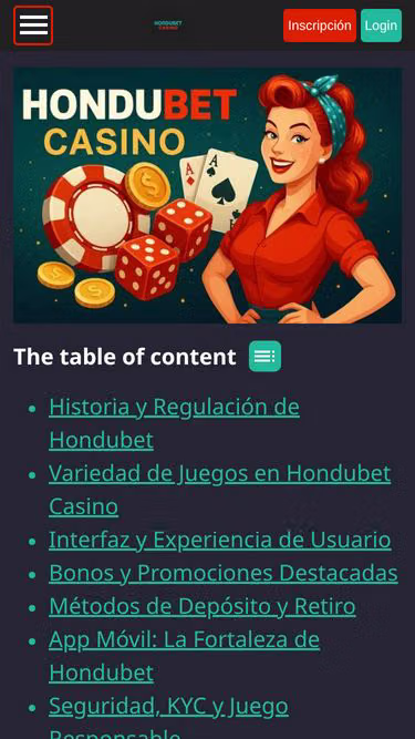 Screenshot of conexion.hn