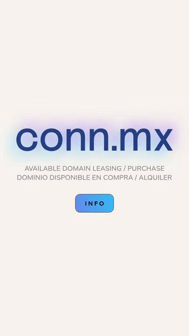 Screenshot of conn.mx
