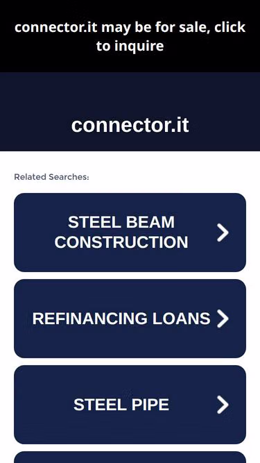Screenshot of connector.it