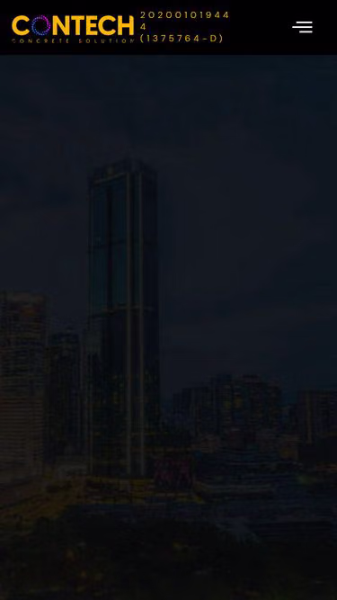 Screenshot of contech.com.my
