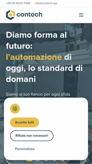Screenshot of contech.xyz