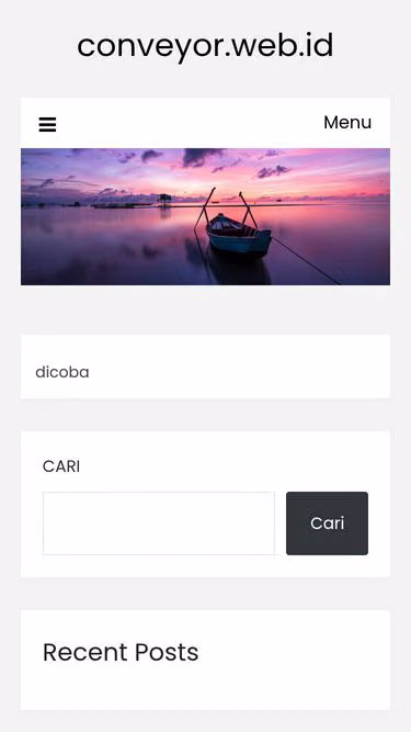 Screenshot of conveyor.web.id