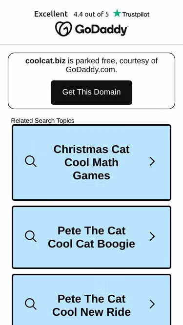 Screenshot of coolcat.biz