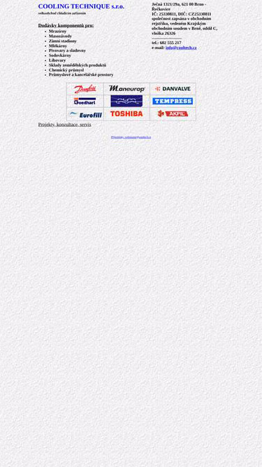 Screenshot of cooltech.cz