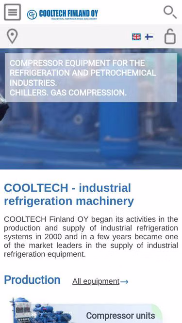 Screenshot of cooltech.fi