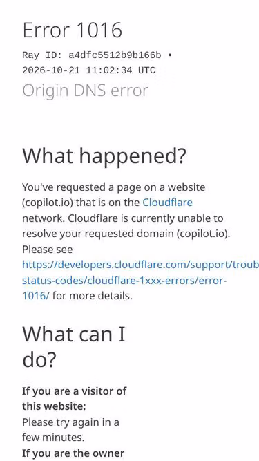 Screenshot of copilot.io