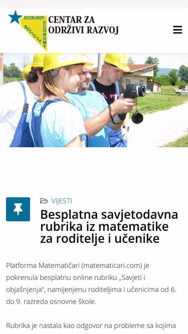Screenshot of cor.ba