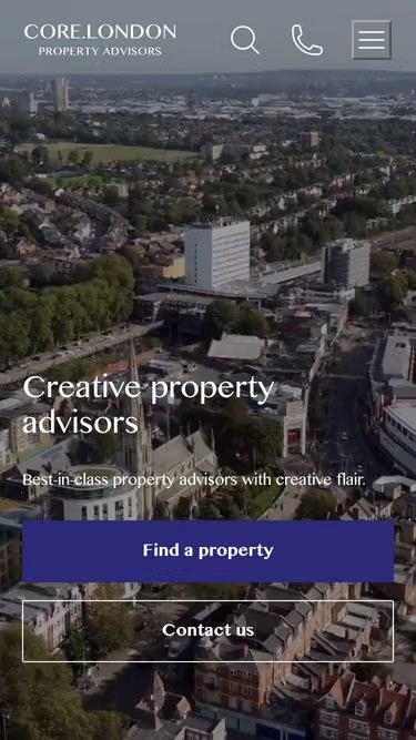 Screenshot of core.london