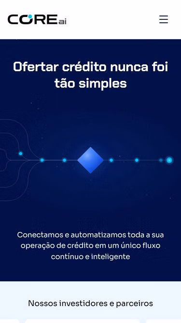 Screenshot of coreai.com.br