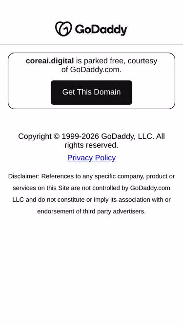 Screenshot of coreai.digital